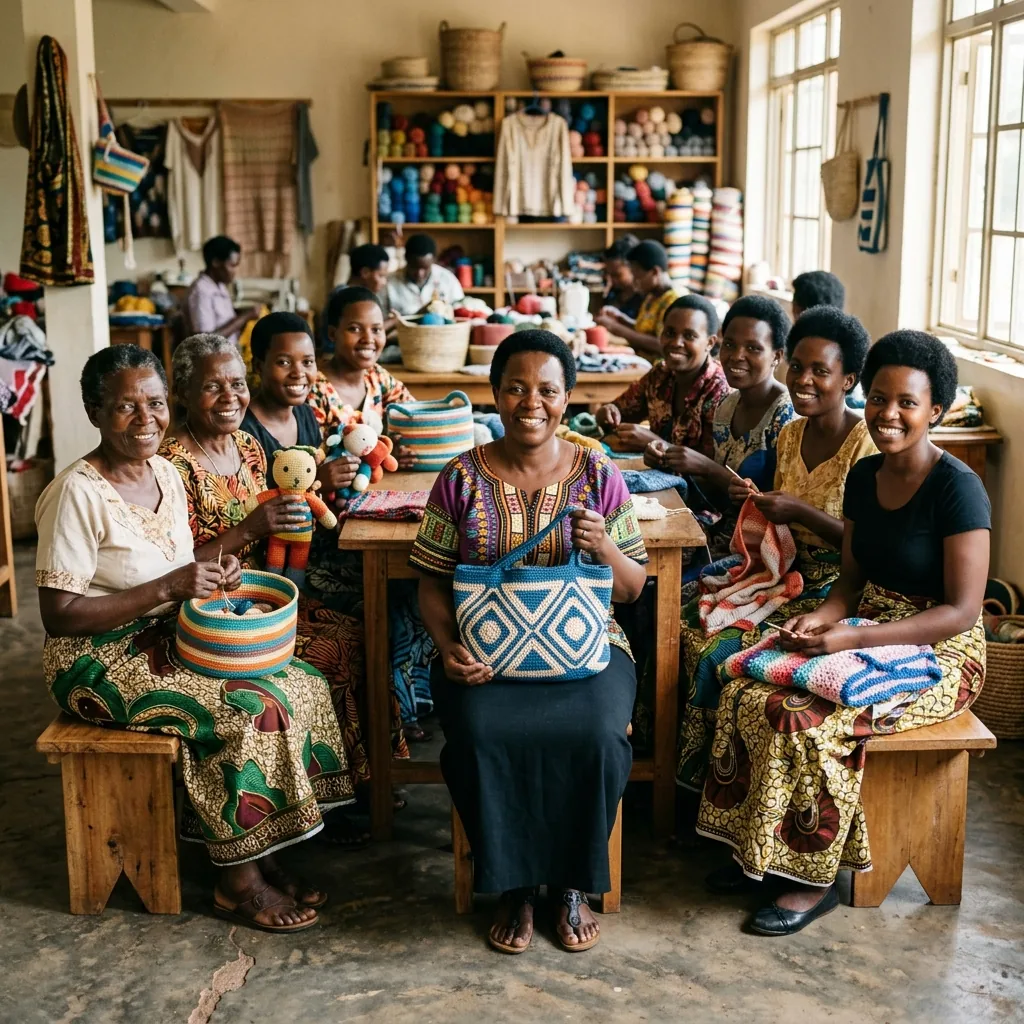 Maison Subira women artisans in Rwanda