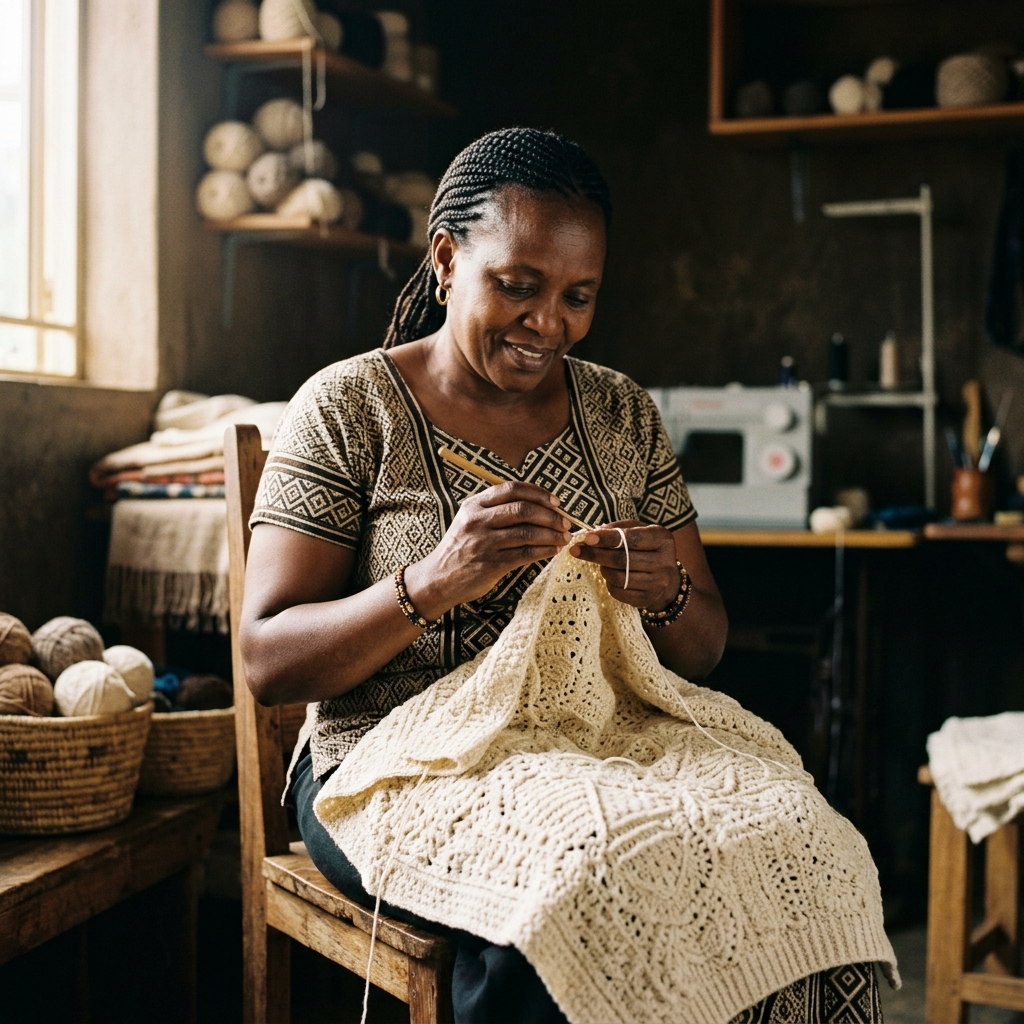 Artisan at work
